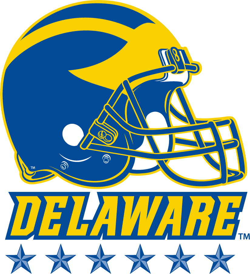 Delaware Blue Hens 2016-2018 Helmet Logo iron on transfers for clothing